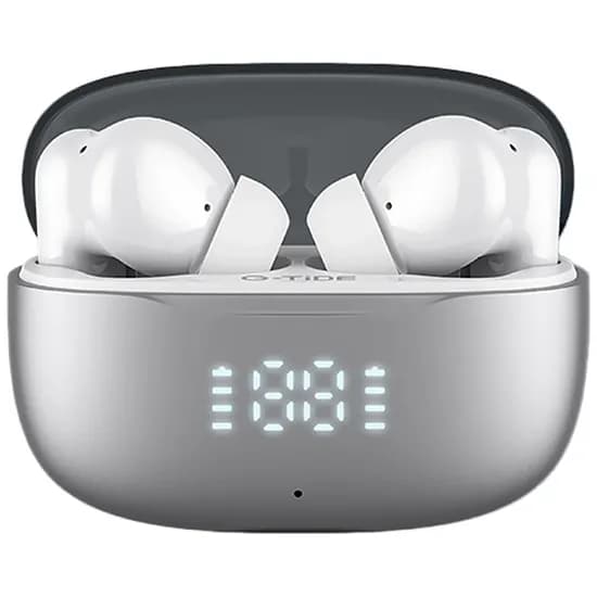 Fone de Ouvido Sem Fio G-Tide Colorbeats com Anc/Enc - Branco/Prata