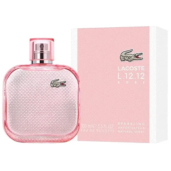 Lacoste Perfume L.12.12 Rose Sparkling F Eau de Toilette 100ML
