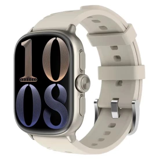 Smartwatch Imilab Imiki Frame 2 Pro Bluetooth - Bege Titânio