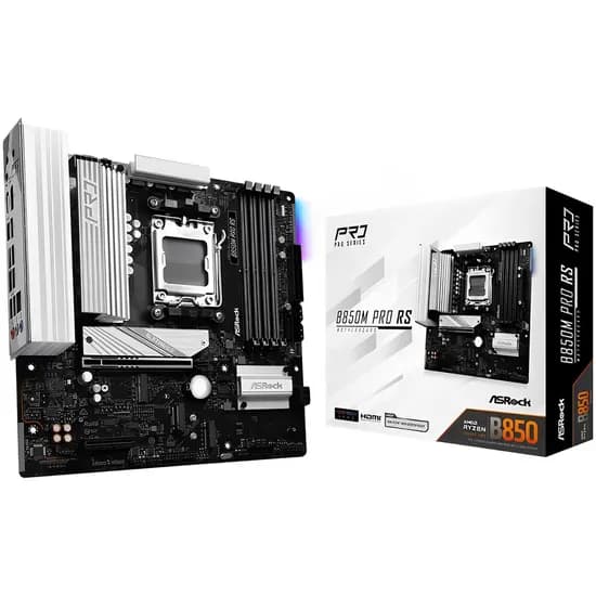 Placa-Mãe Asrock B850M Pro RS Wifi AM5 DDR5