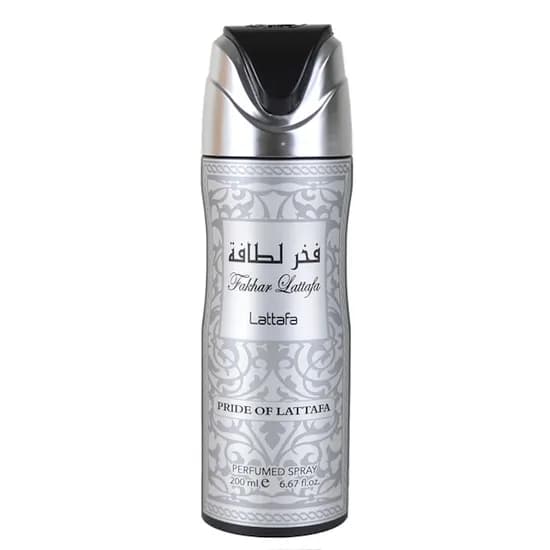 Spray Corporal Masculino Lattafa Fakhar Silver 200ML