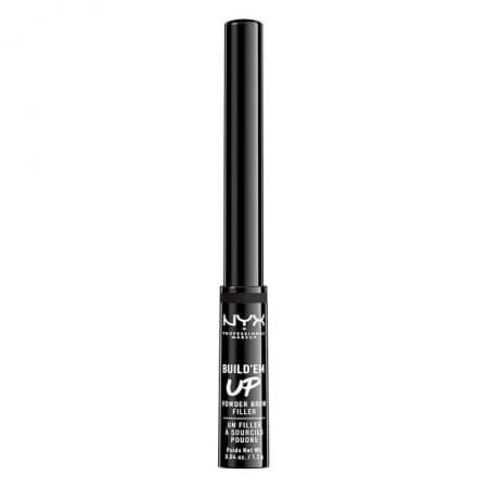 Sombra para Sobrancelhas NYX Build'Em Up Powder Brow Filler BUBP08 Black Noir