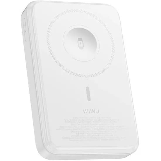 Carregador Sem Fio Wiwu WI-P061 Con USB-C A Lightning - White