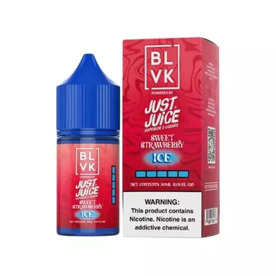 BLVK 30ML Salt Just Juice Sweet Strawberry 50MG