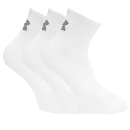 Media Under Armour Pack 3 Blanco