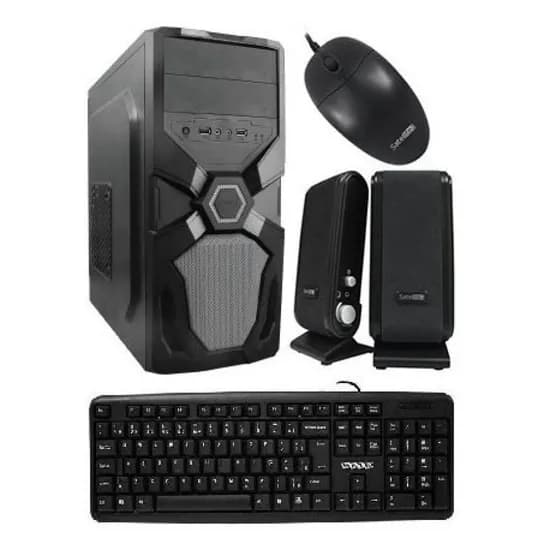 Kit Gab Teclado e Mouse Satellite K-731 Português Preto