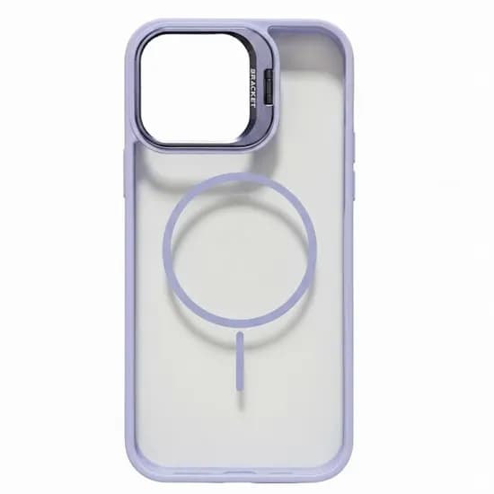 Capa Metal Stand para iPhone 16 Pro Max - Lavander