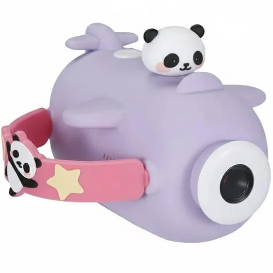 Câmera Infantil Vivitar 98379A-Panda 16MP - Purple Panda (Caixa Feia)