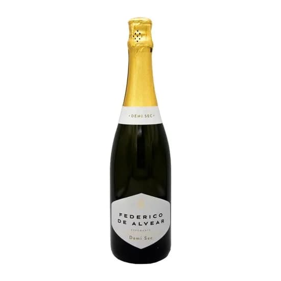 Espumante Argentino Federico de Alvear Demi Sec Garrafa 750ML