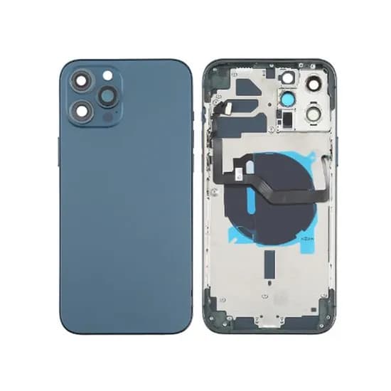Chasis iPhone 12 Pro Max Azul (Completo)