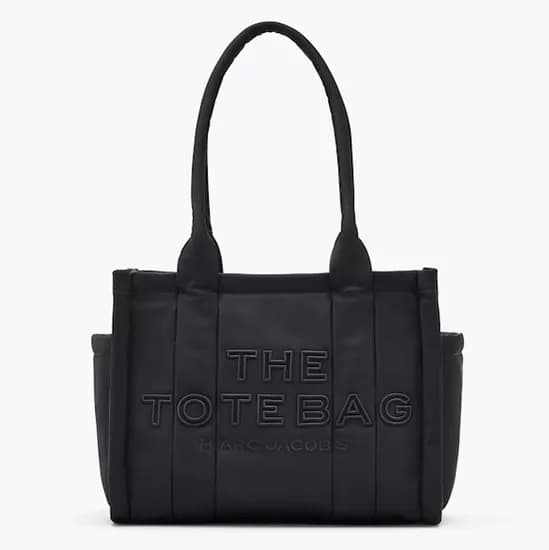Bolso de Mano Femenino Marc Jacobs Tote The Puffy Nylon M Black