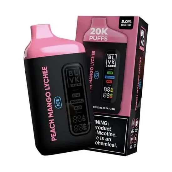 BLVK Bar 20K Peach Mango Lychee