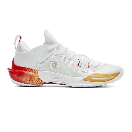 Calzado Deportivo Masculino Peak Taichi Olympic Flash 6 José Alvarado White/Gold/Red