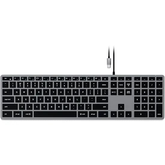 Satechi Teclado ST-UCSW3M Wired Backlit Space Gray