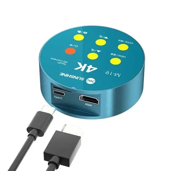 Camera Sunshine M-19 4K para Microscópio Trinocular [Cod.113868]