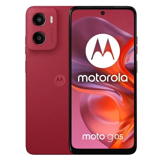 Smartphone Motorola Moto G05 XT-2523-2 128GB 4GB Ram Dual Sim Tela 6.67" - Vermelho