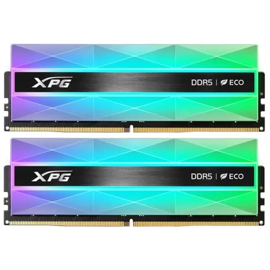 Memória Adata XPG Lancer Neon RGB, DDR5 32GB (2X16GB), 6400MHZ, AX5U6400C3216G Dclanrsg, Preto