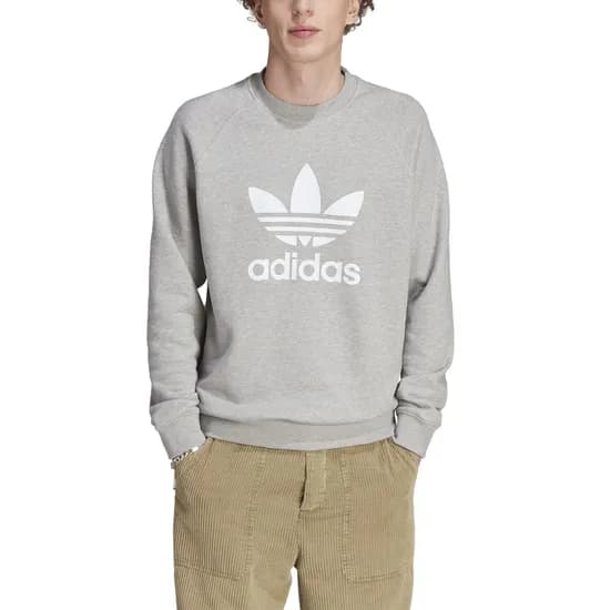 Moleton Adidas Originals 3 Stripes Gris
