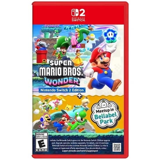 Jogo para Nintendo Switch 2 Super Mario Bros Wonder + Meetup In Bellabel Park