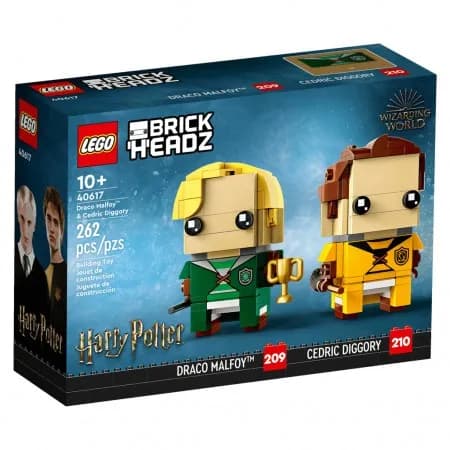 Lego Brick Headz Harry Potter Draco Malfoy & Cedric Diggory 71266