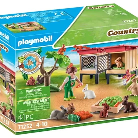 Juguete Playmobil Rabbit Enclosure