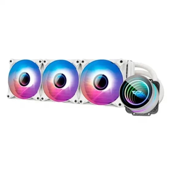 Cooler Cpu Darkflash Symphony TR360 RGB Branco Aigo Water Cooler 360MM