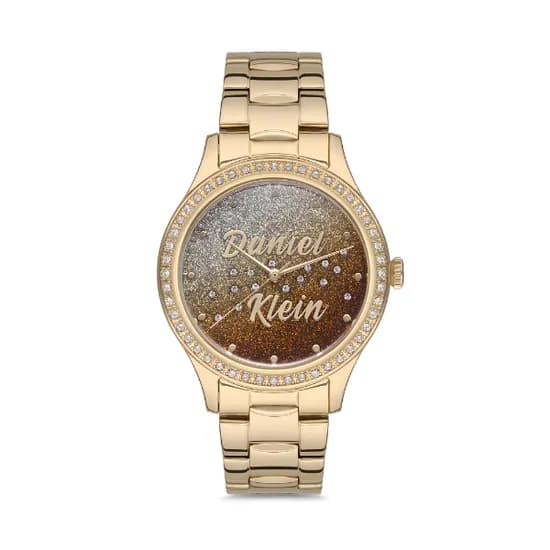Relógio Analógico Feminino Daniel Klein Premium DK.1.12538-3 - Dourado