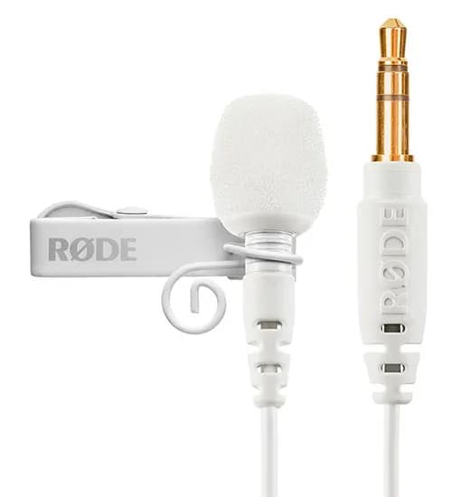 Lavalier Go White Microfone de Lapela Rode