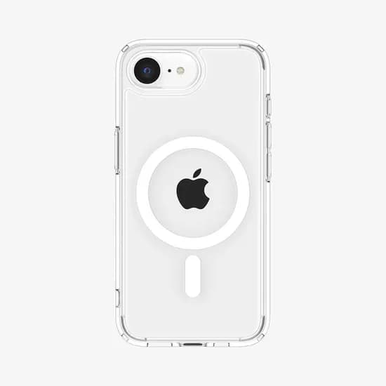 Capa Spigen iPhone 16E Crystal Hybrid Mag Fit ACS09128 - White