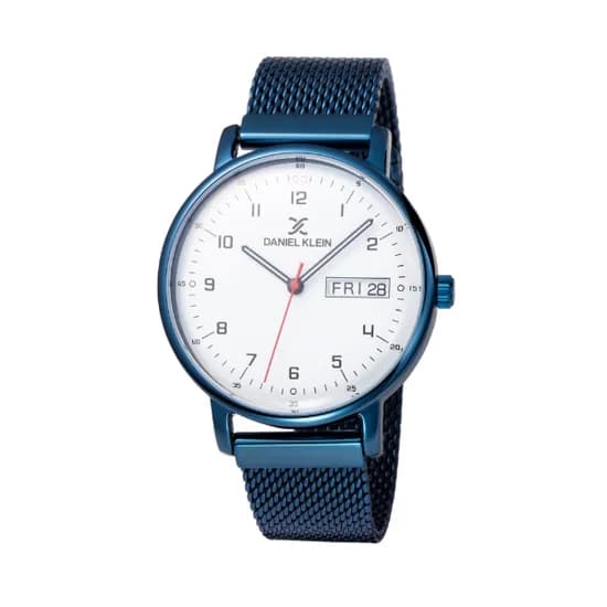 Relógio Analógico Masculino Daniel Klein Premium DK12004-4 - Azul/Branco
