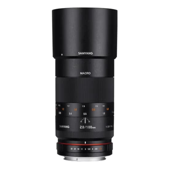 Lente Samyang Panasonic MF 100MM F/2.8 MFT FF DSLR