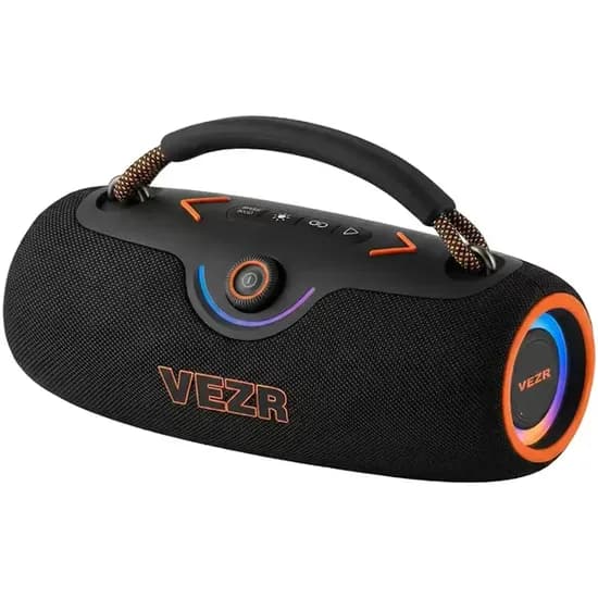 Altavoz Portátil Vezr Pro Max Sound RGB 80W Black