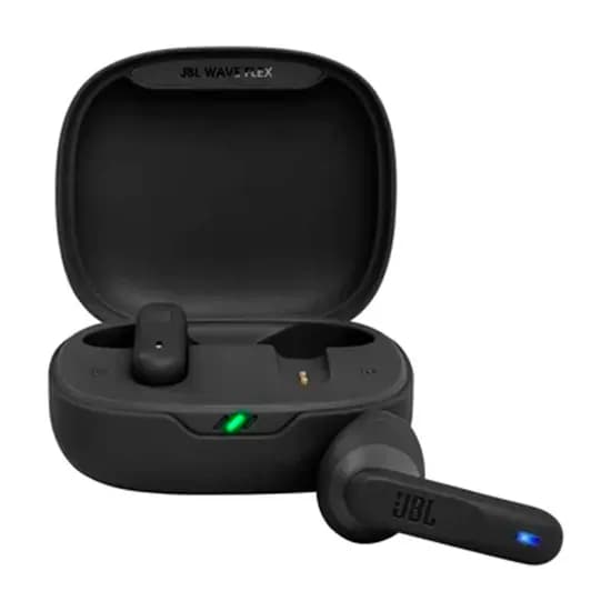 Fone de Ouvido Sem Fio JBL Wave Flex com Bluetooth - Preto