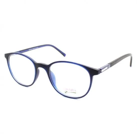 Armação para Óculos de Grau Visard TR10004 C4 Tam. 49-19-140MM - Azul/Preto
