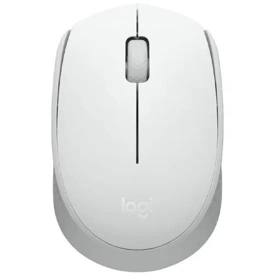 Mouse Sem Fio Logitech M170 910-006864 Até 1.000 Dpi - Branco