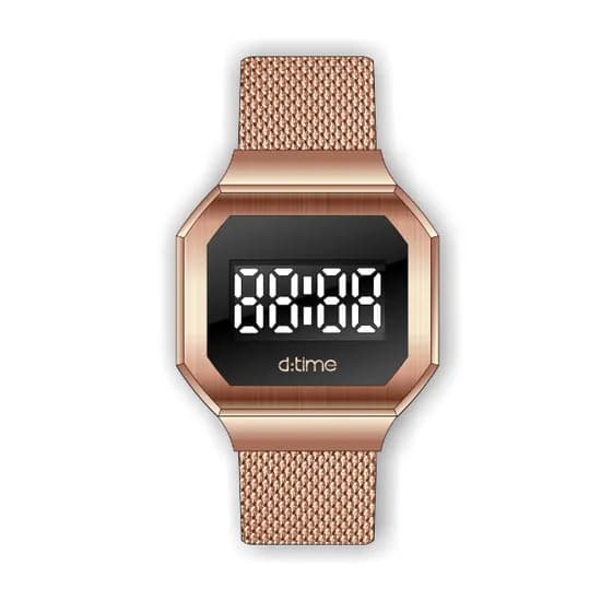 Relógio Analógico Feminino Daniel Klein D Time DK.1.12367-2 - Rosa Ouro