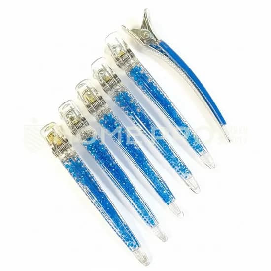 Presilha de Cabelo Transparente Lmpro 52150 – Conjunto com 6 Peças