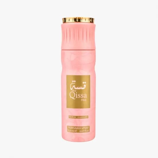 Spray Corporal Perfumado Paris Corner Qissa Pink Feminino 200ML