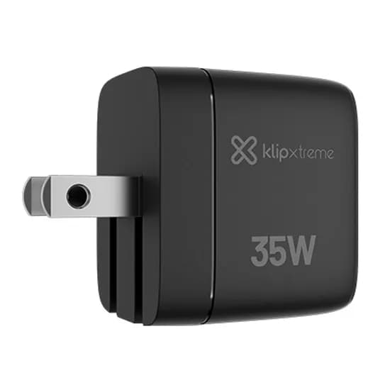Carregador Klip KMC-250 Powerwall 35 USB-C/USB-A Sem Cabo - Black