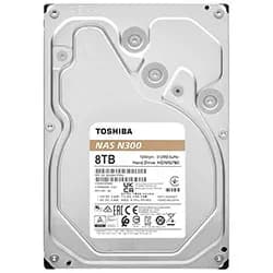 HD Toshiba 8TB N300 Nas 3.5" SATA 3 7200RPM - HDWG780XZSTA (Garantia BR)