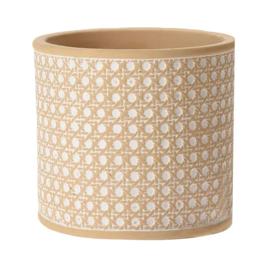 Maceta de Cerámica KPM 034510 14 X 13 CM Beige