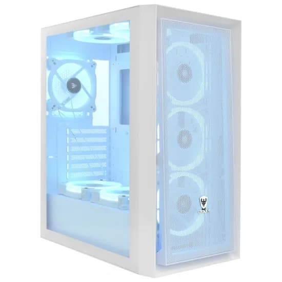 Gabinete Gamer Satellite K2802 e-ATX / 8 Cooler, Branco