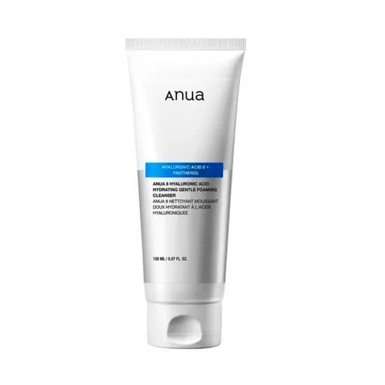 Espuma de Limpeza Facial Anua 8 Hyaluronic Acid Hydrating Gentle Foaming Cleanser 150ML