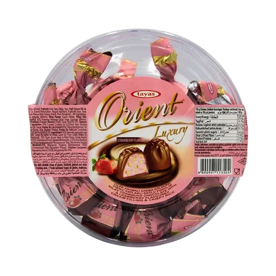 Bombones Tayas Orient Luxury Sabor Frutilla - 250G