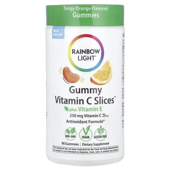 Rainbow Light Gummy Vitamina C Slices 250MG Vitamina C 90MUMMIES