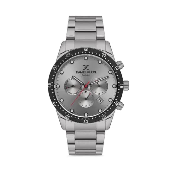 Relógio Analógico Masculino Daniel Klein Exclusive DK.1.12600-5 - Cinza