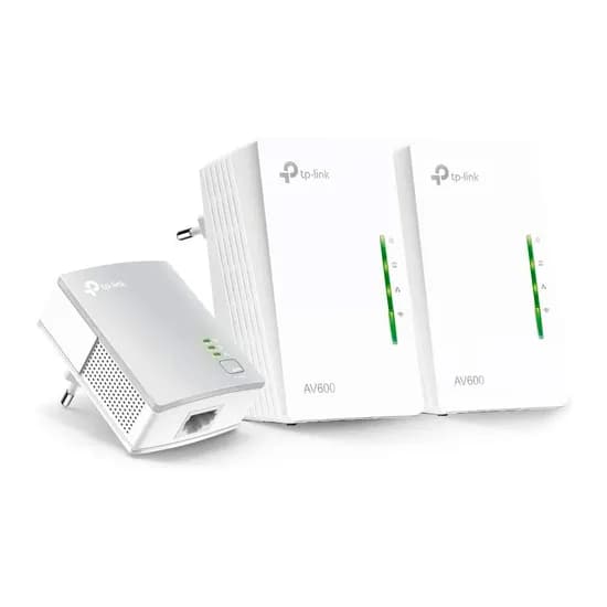 Repetidor Wireless TP-Link TL-WPA4220T Kit - 3 Tomadas - 300MBPS - Branco