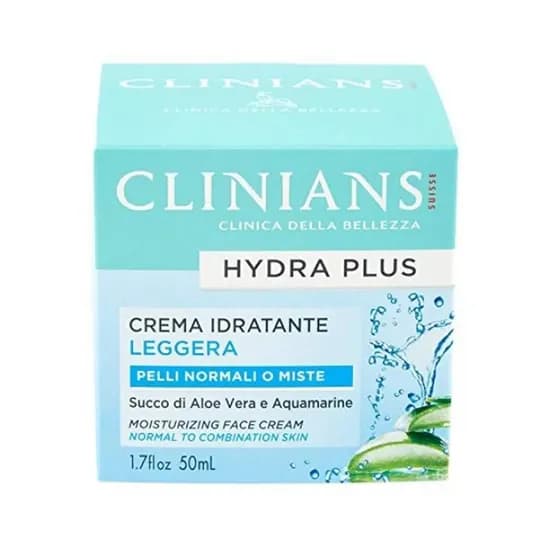 Clinians Crema Hidratante Hydra Plus Leggera Aloe Vera 50ML