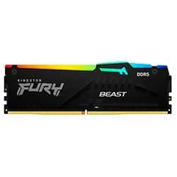 Memória Ram Kingston Fury Beast DDR5 32GB 5600MHZ RGB - Preto (KF556C36BBEA-32)