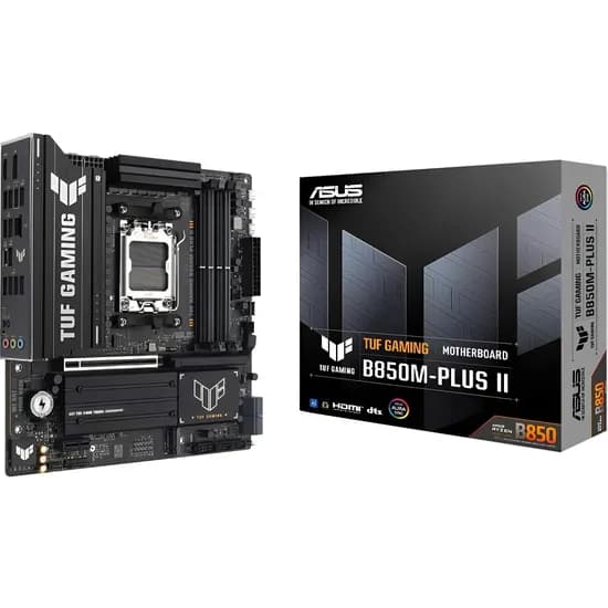 Placa-Mãe Asus Tuf Gaming B850M-Plus II AM5 DDR5